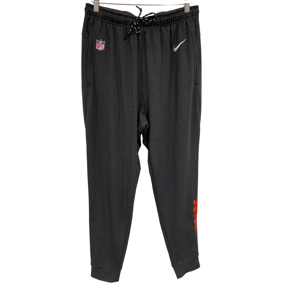 Nike Chicago Bears NFL Dri-FIT Joggers M Rayon Blend‎ Gorpcore Athletic Mens